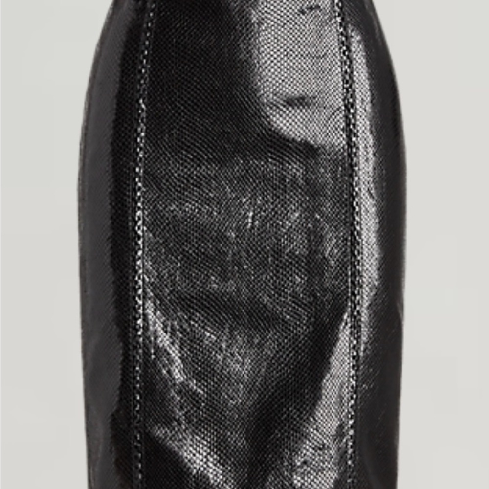 Ralph Lauren Purple Label women’s 100% Cynthia Embossed Goatskin Skirt $1990